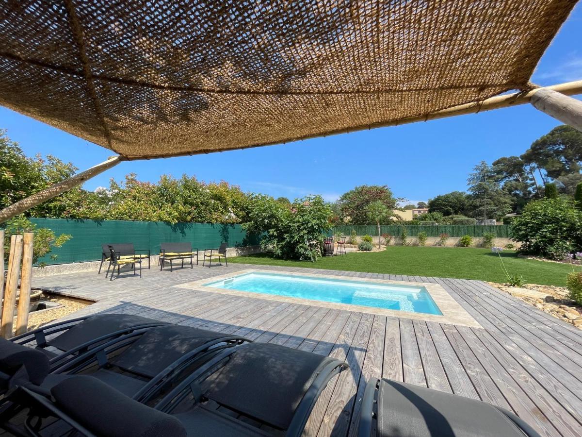 Вилла Mas Provencale Jardin Piscine Сен-Сир-сюр-Мер Экстерьер фото